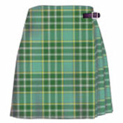 Skirt, Ladies Kilted (Apron Front), Currie Tartan